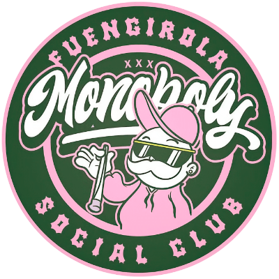 Logo del club di cannabis Monopoly Malaga