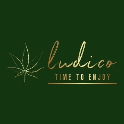 Lúdico Madrid Logo del club di cannabis Lúdico Madrid